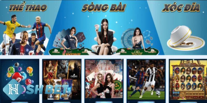 Kho game đa dạng, chất lượng