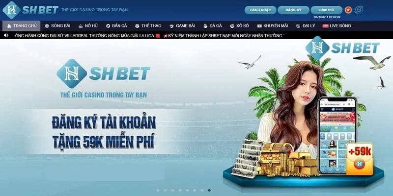 Cách đăng ký tài khoản nhà cái SHBET