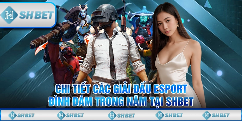 Chi Tiết Các Giải Đấu Esport Đình Đám Trong Năm Tại Shbet